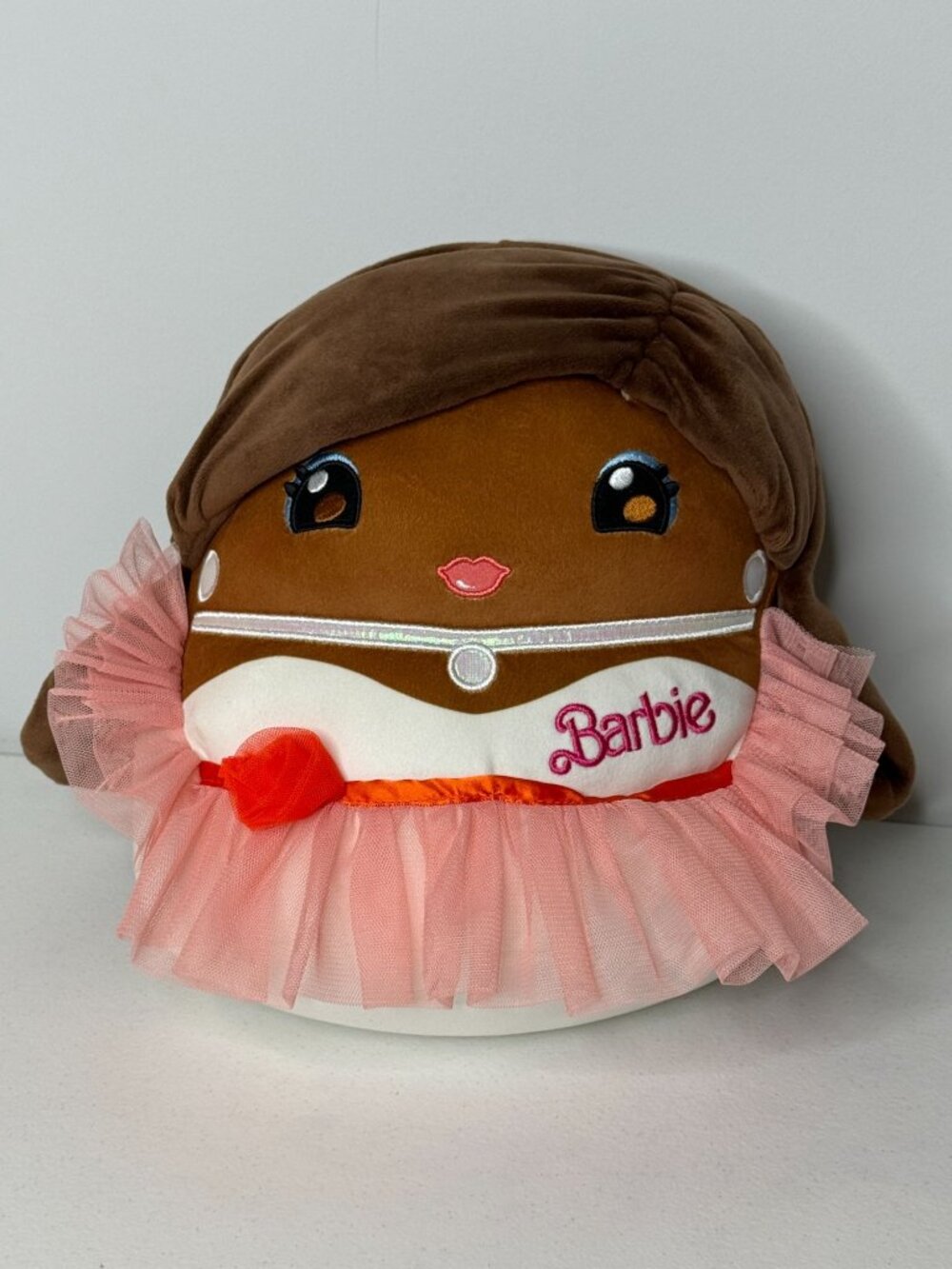 Barbie Plush Doll Pillow Pink Tulle Dress Kawaii Y2K Room Decor